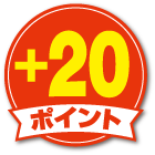 +20ポイント