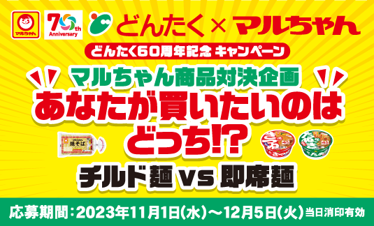 マルちゃんCP2023